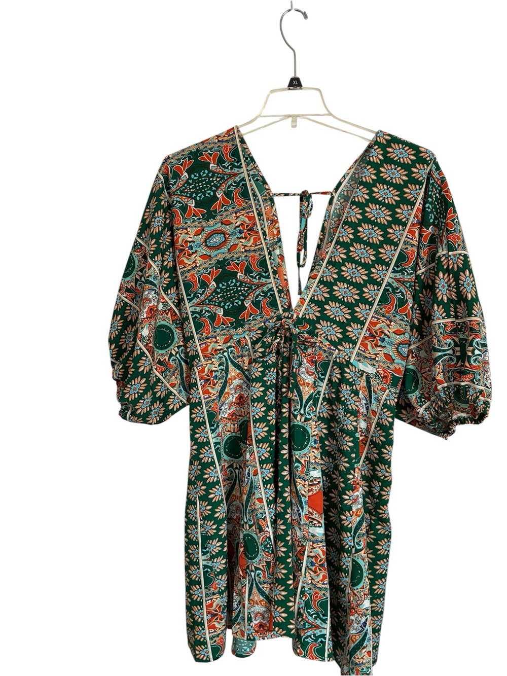 Cupshe Double v neck and back summer dress size medium
